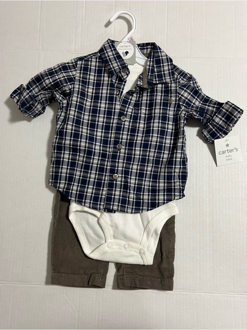 🆕CARTER’S - 9M - NWT - 4+PC INFANT BOYS SQUIRREL KNIT CLOTHING & ACCESSORIES LOT - Picture 8 of 16